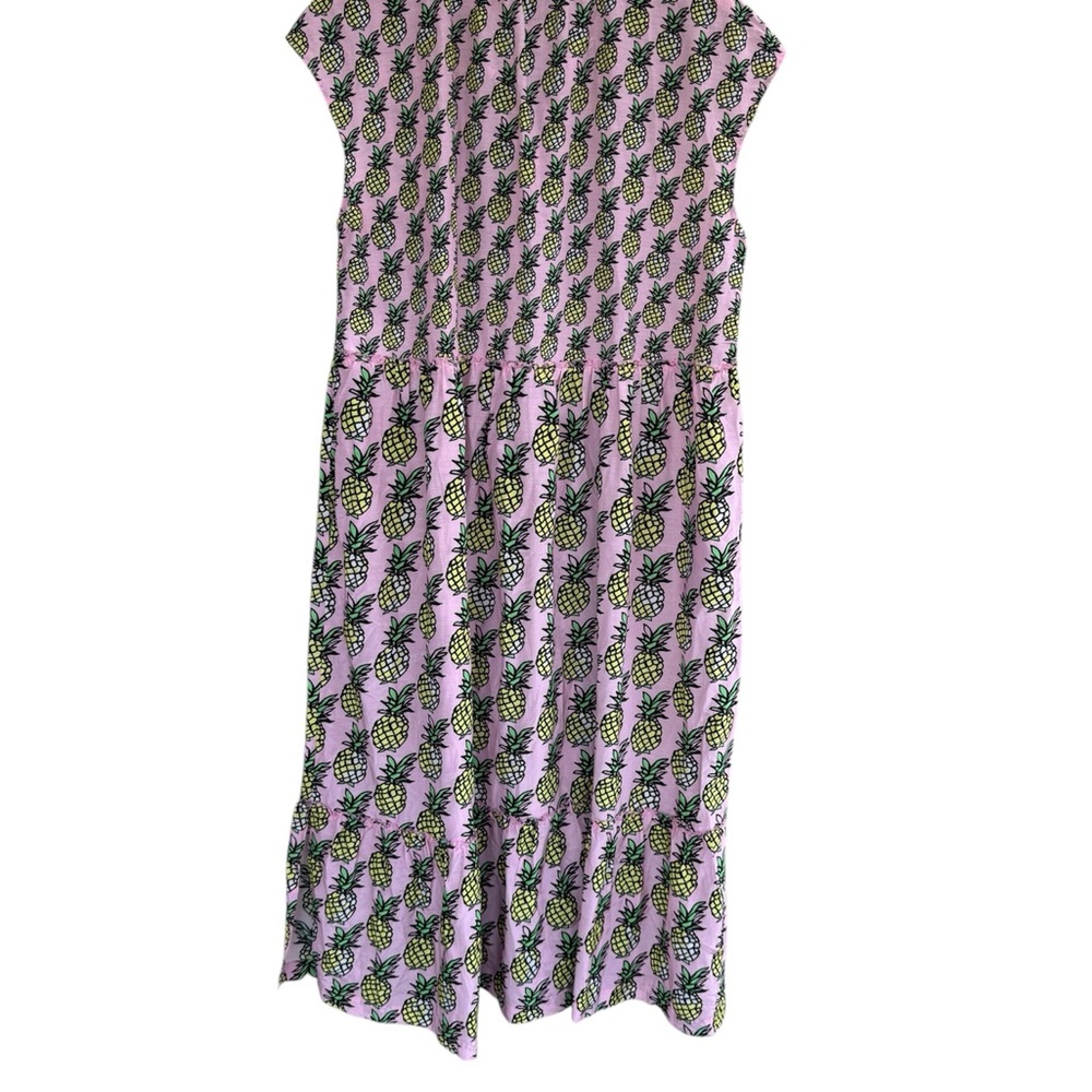 Marc Cain Pink Pineapple Print Dress - Picture 3 of 11